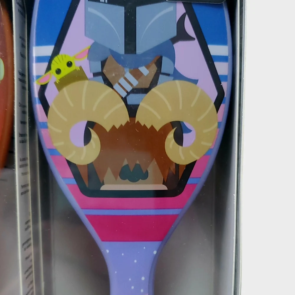 Wet Brush Star Wars Mandalorian Original Detangler Limited Edition 3 Pack NIB